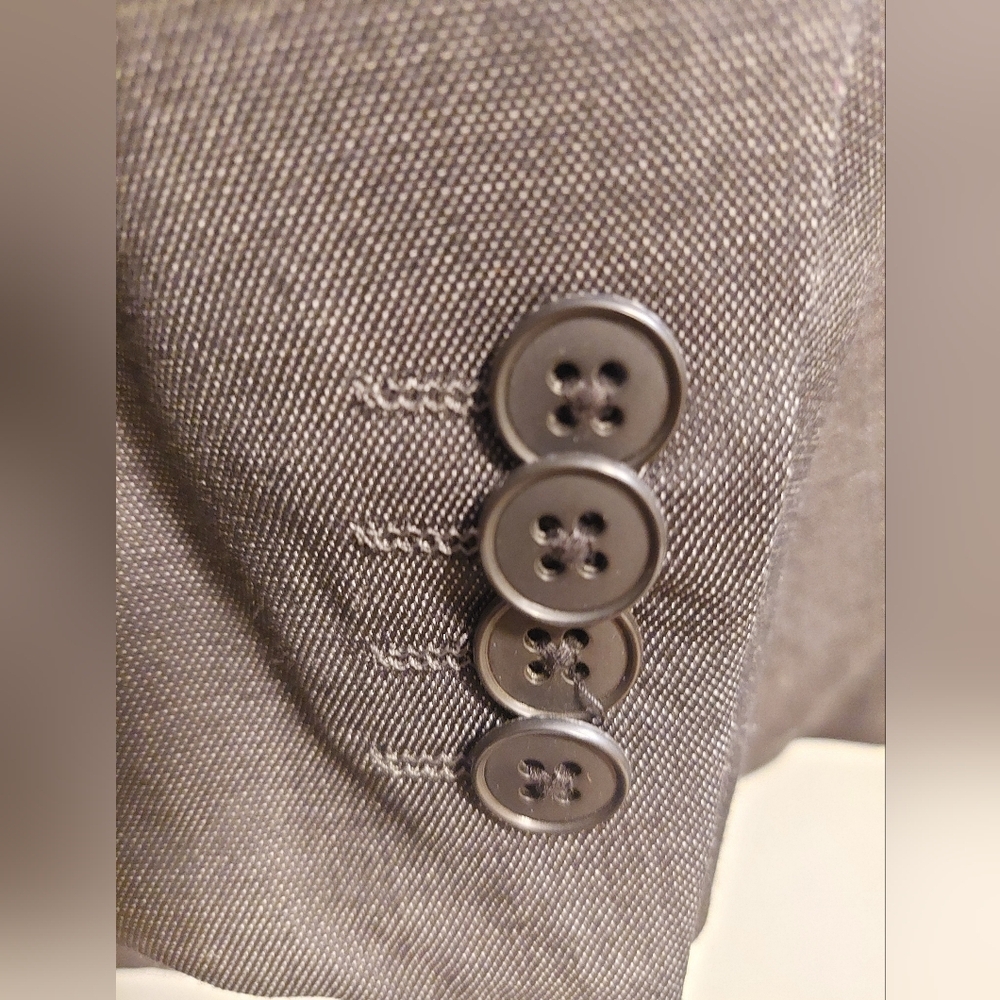 Marc Martin Elegant Charcoal Men's Blazer - Picture 3 of 8